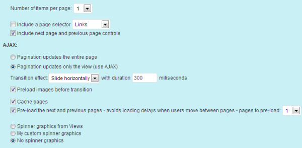 Views 1.2.2 transition controls