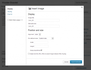 Types 1.4 field insert popup