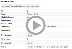 views-debugger