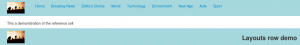 Reference cell in the front end