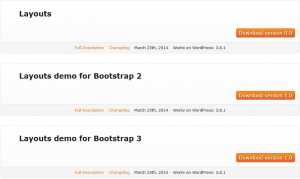 Download Layouts and the Bootstrap reference themes from your wp-types.com account