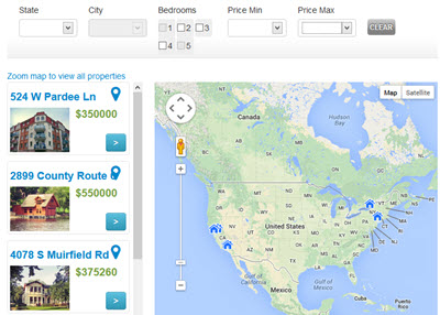 parametric-search-on-map