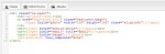 Design the output template with HTML and fields