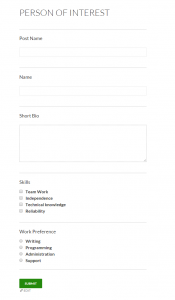 Layouts Forms cell