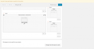Layouts - Missing Permissions Message