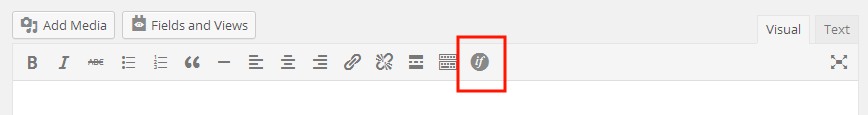 tinyMCE Native Editor Conditional Button