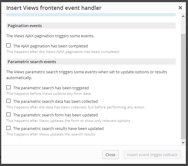 Views Callback GUI