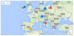 Toolset Maps Clustering Front-end Example