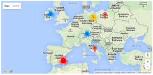Toolset Maps Clustering Front-end Example