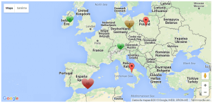 Front-end Result of Toolset Maps Clustering Customization