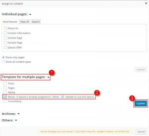Assign a layout to a custom post type