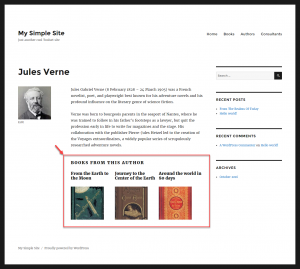 Displaying book child posts on the author’s post
