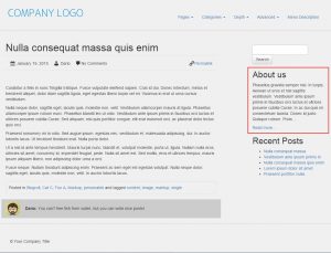 Content Template Cell Specific Page