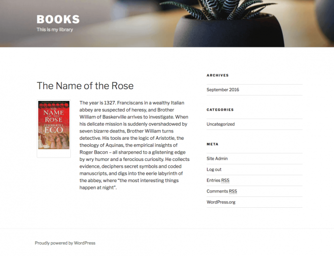 Twenty Seventeen theme is now fully integrated with Toolset