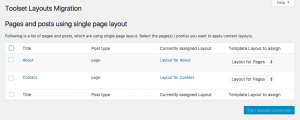 Migration of two multilingual pages