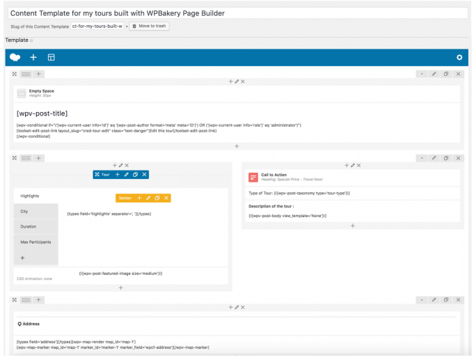 Toolset and WPBakery Page Builder