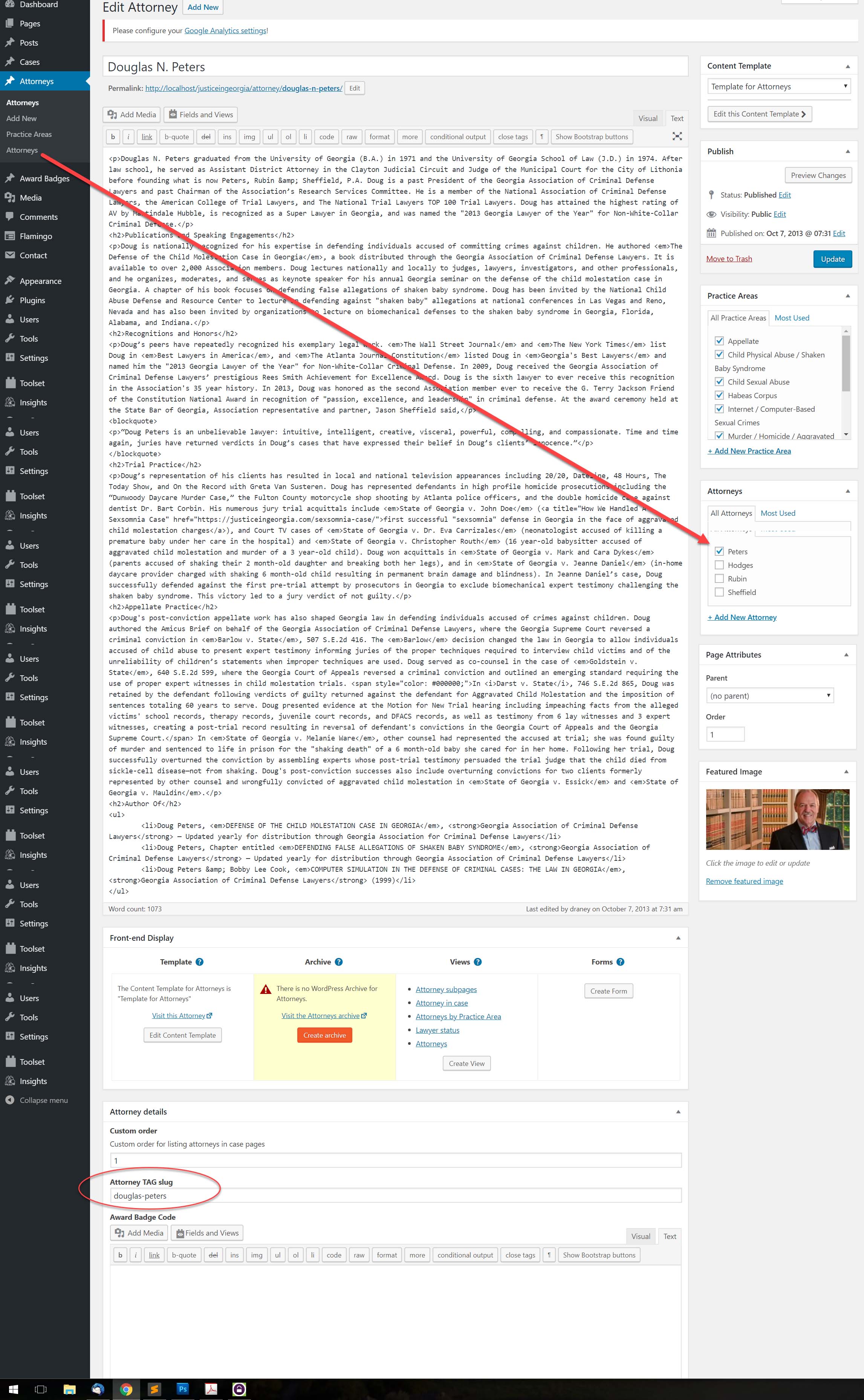 Thesis custom post loop