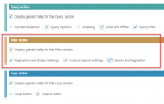 Screen options for pagination