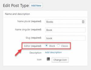 Turn Gutenberg on or off for that post type