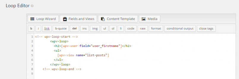 View - Author Example