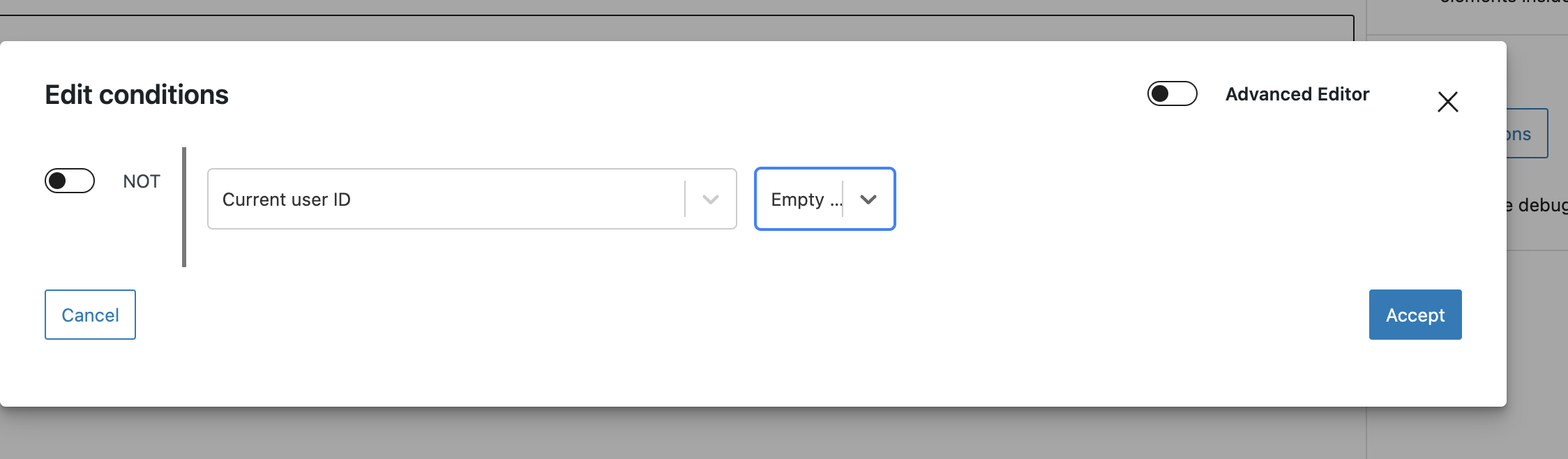 conditional